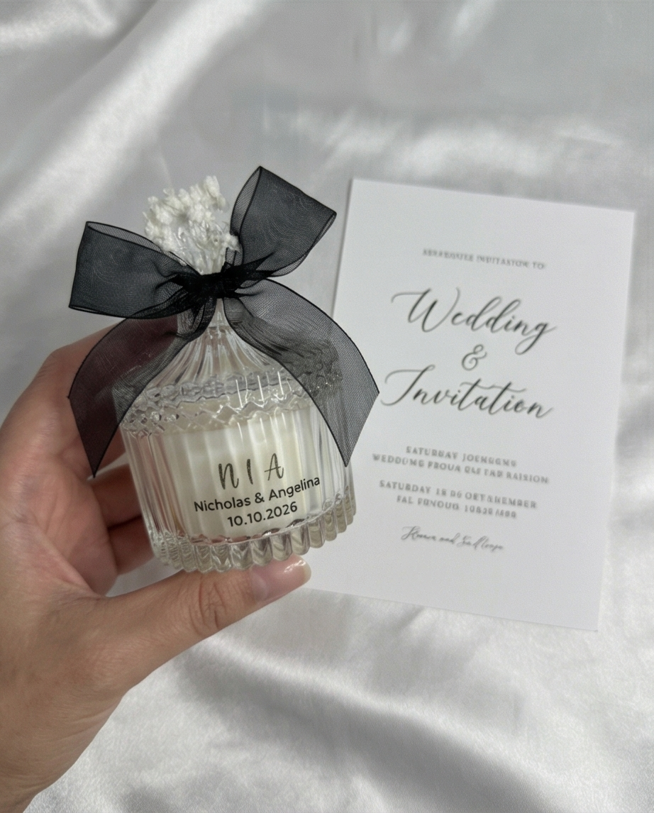 Small Glass Jar Favour