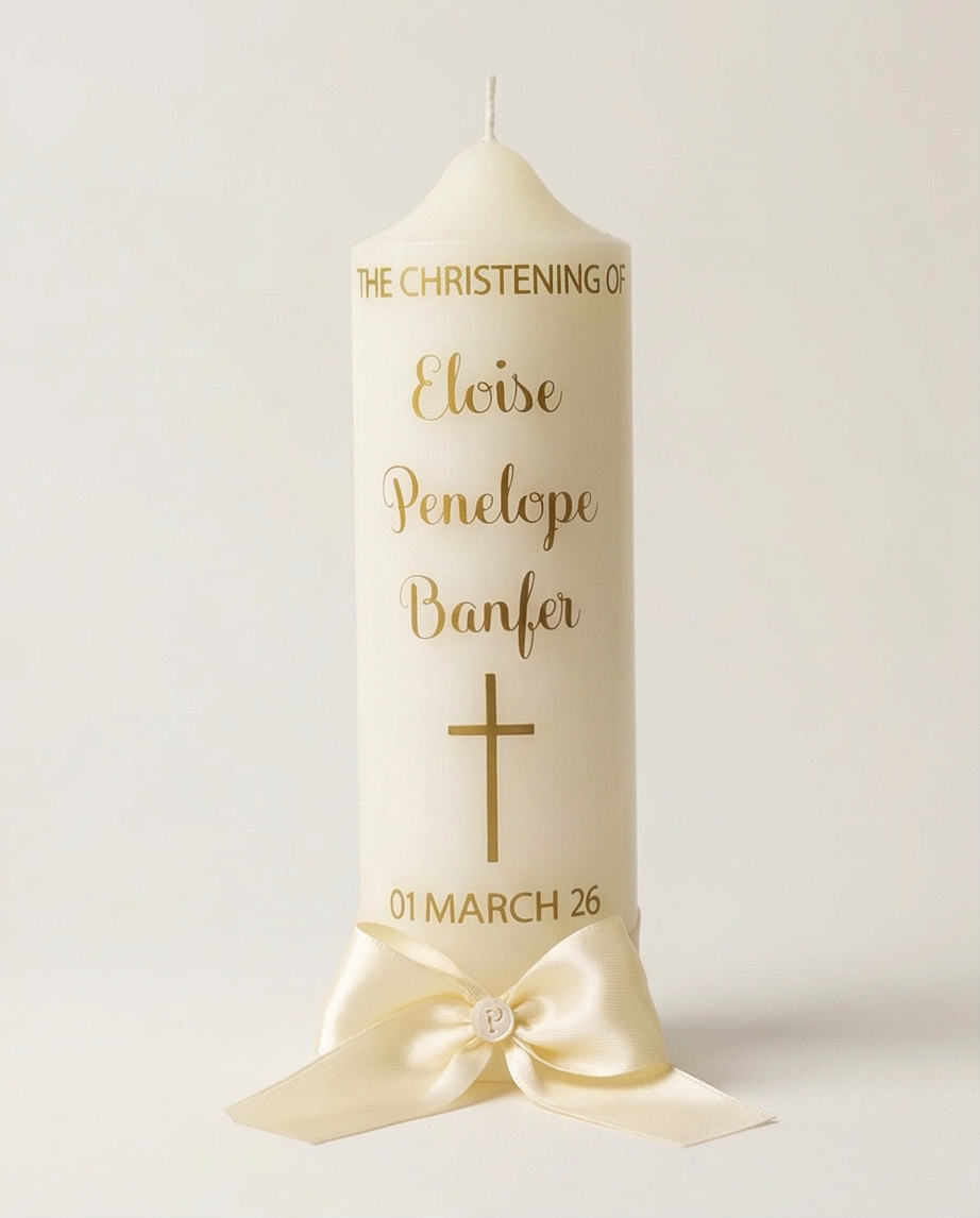 Baptism Candle – Keepsake Gift