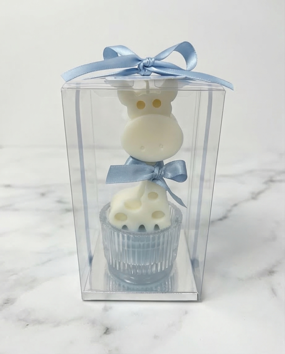 Welcome Baby Giraffe - Tall Box (7x7x12)