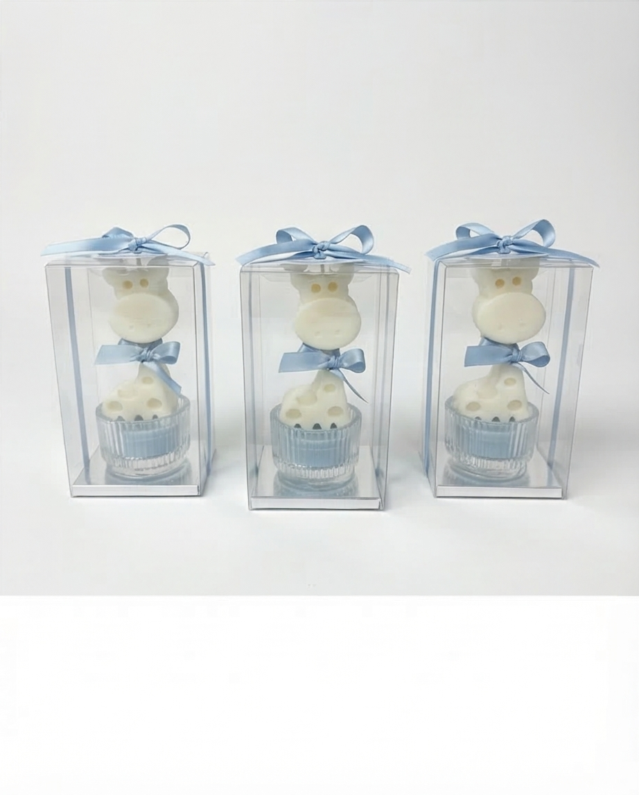 Welcome Baby Giraffe - Tall Box (7x7x12)
