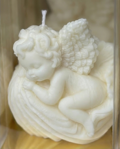 Sleeping Angel Keepsake Figurine - 7x7x12cm Gift for Baptism & New Baby