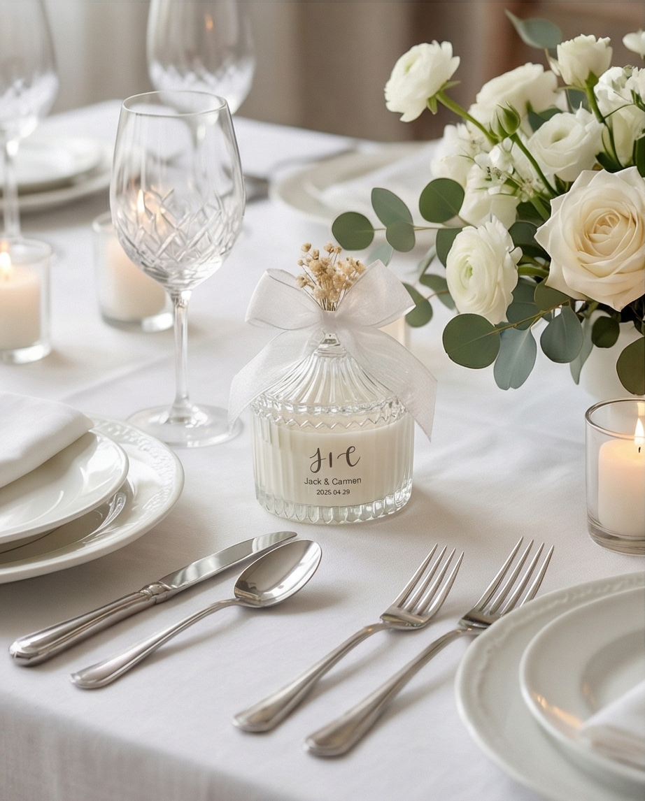 Small Glass Jar Favour