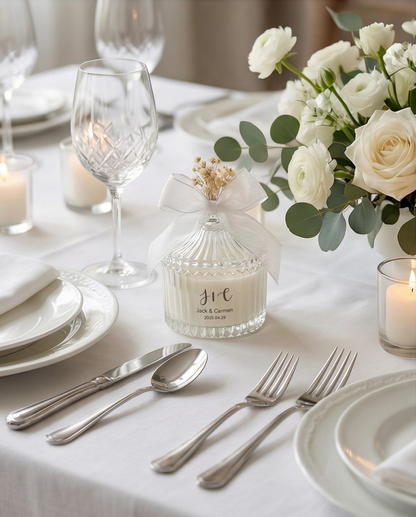 Small Glass Jar Favour