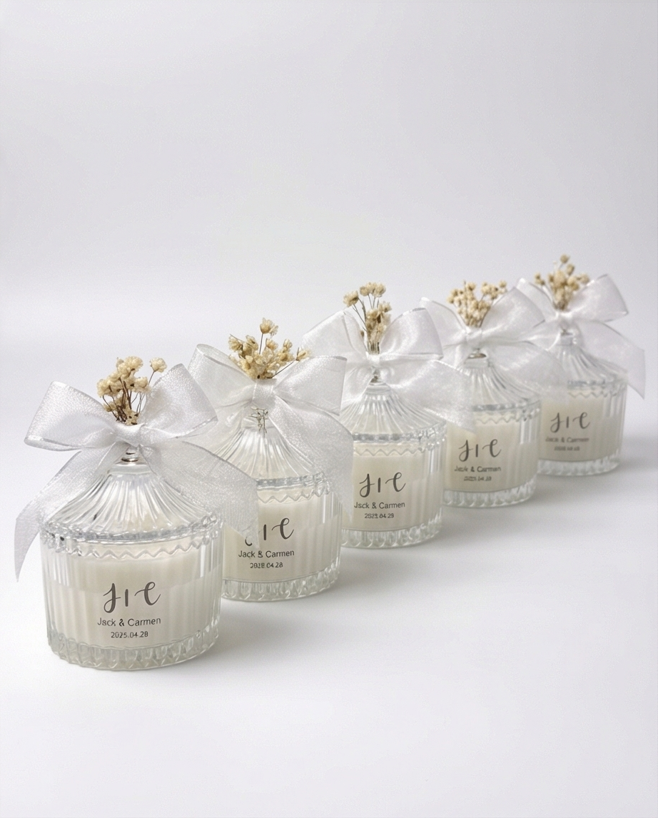 Small Glass Jar Favour